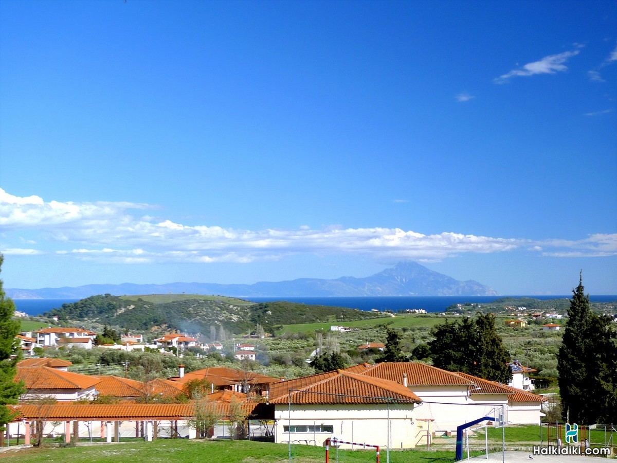 Village View, Το σπίτι και η θέα από το μπαλκόνι