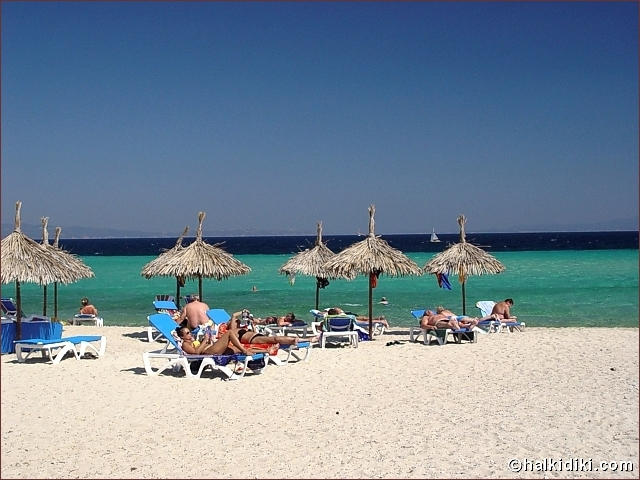 Trani Ammouda (Livrohio beach), Agios Nikolaos, Halkidiki, Greece
