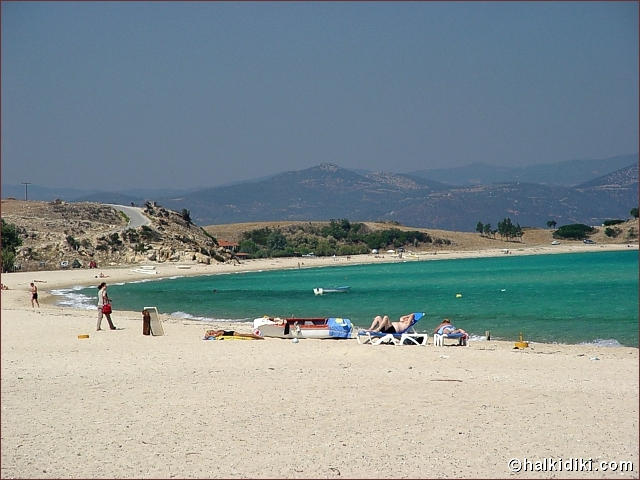 Trani Ammouda (Livrohio beach), Agios Nikolaos, Halkidiki, Greece