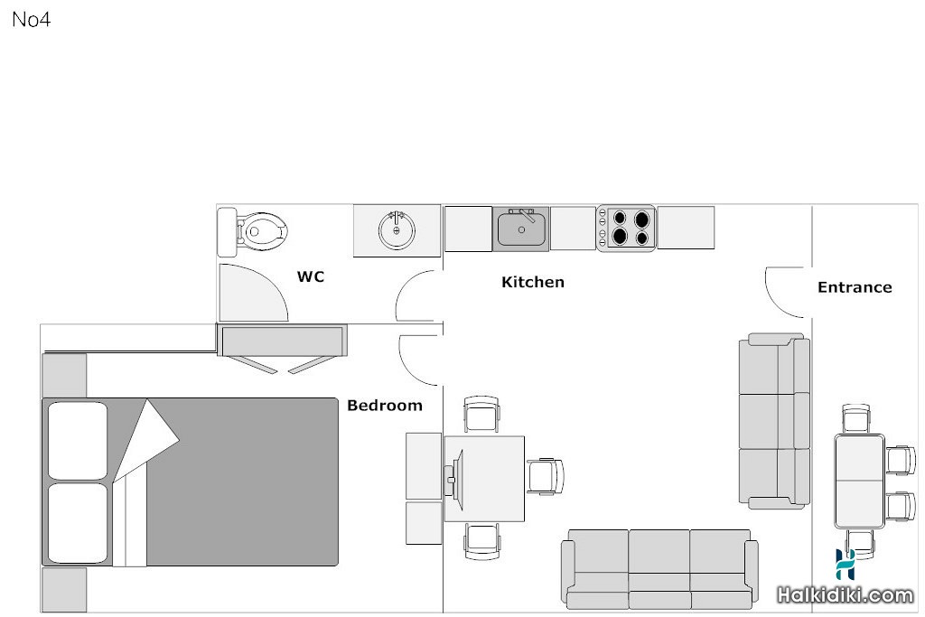 Antoniou Family Αpartments, Apartment No4