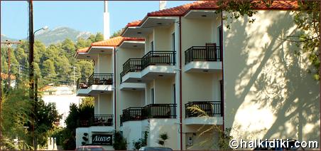Avra Apartments, Paradisos Beach, Neos Marmaras, Sithonia, Halkidiki, Greece