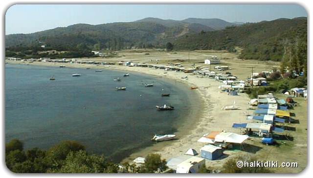 Azapiko beach, Neos Marmaras, Halkidiki, Greece