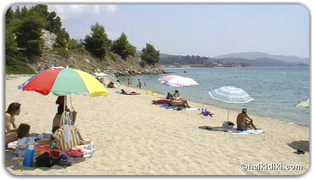 Lagomandra beach, Neos Marmaras, Halkidiki, Greece