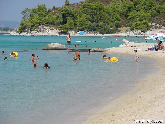 Photos of Kalogria Beach, in Nikiti, Sithonia, Halkidiki, Greece