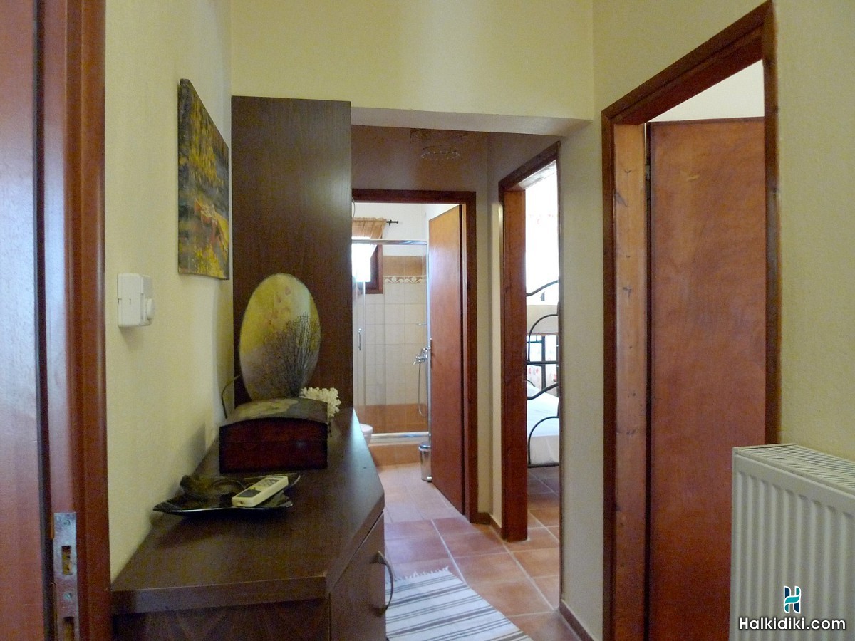 Athos View Apartment, Εσωτερικοί χώροι