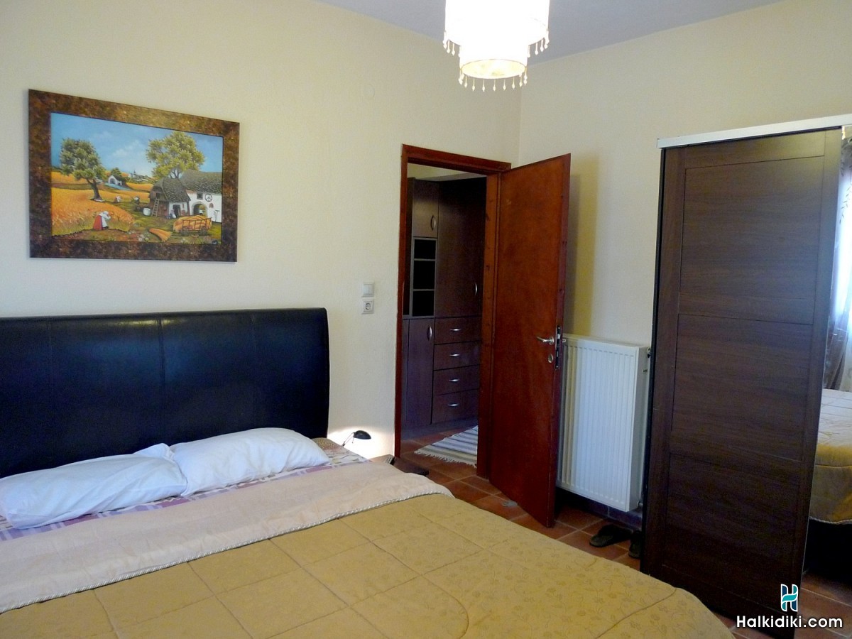 Athos View Apartment, Bedrooms