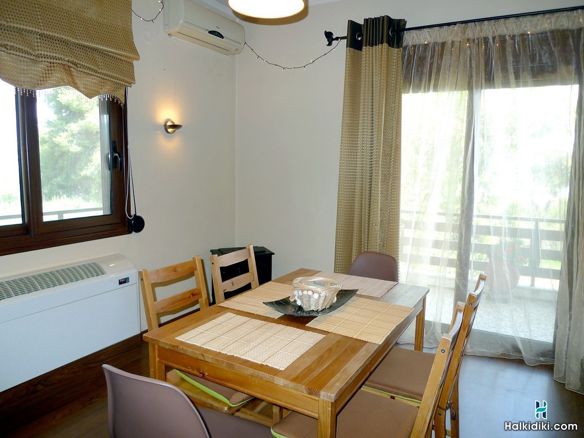 Athos View Apartment, Εσωτερικοί χώροι