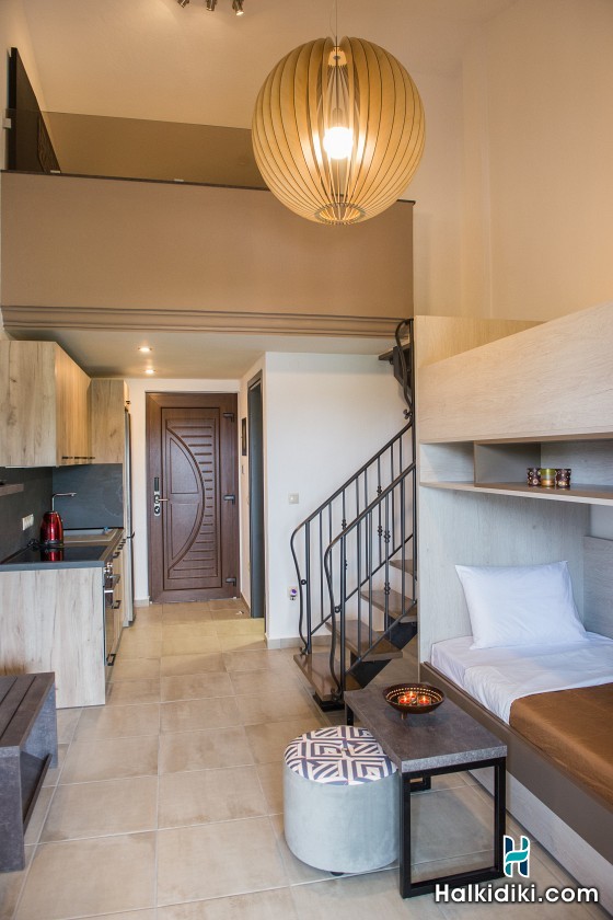 Chasapis Luxury Apartments & Studios, Deluxe Attic Apartment