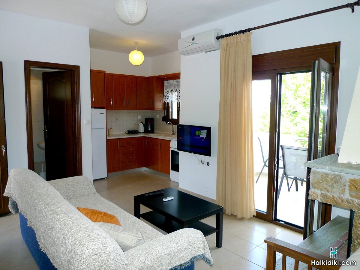 Christine Apartment, Εσωτερικοί χώροι