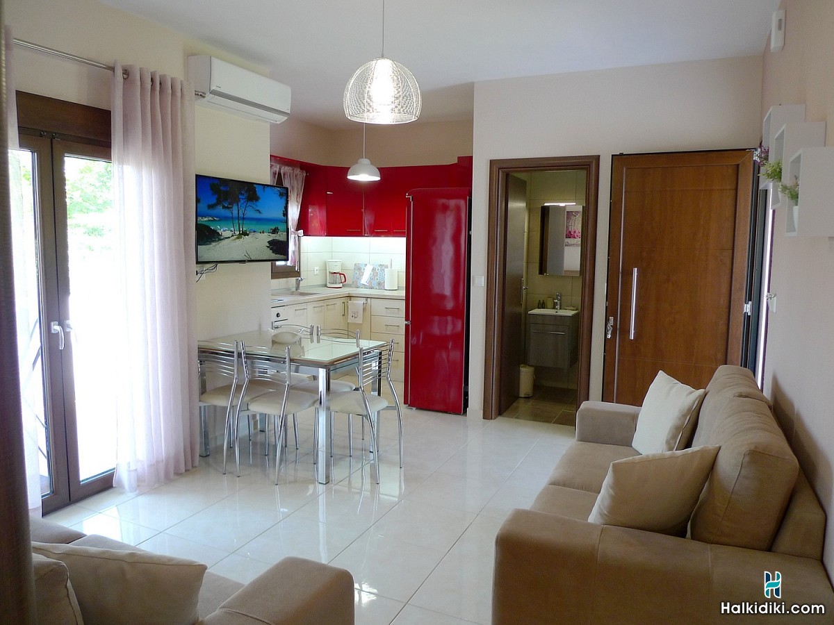 Elea Garden, Vourvourou apartment, on Sithonia peninsula