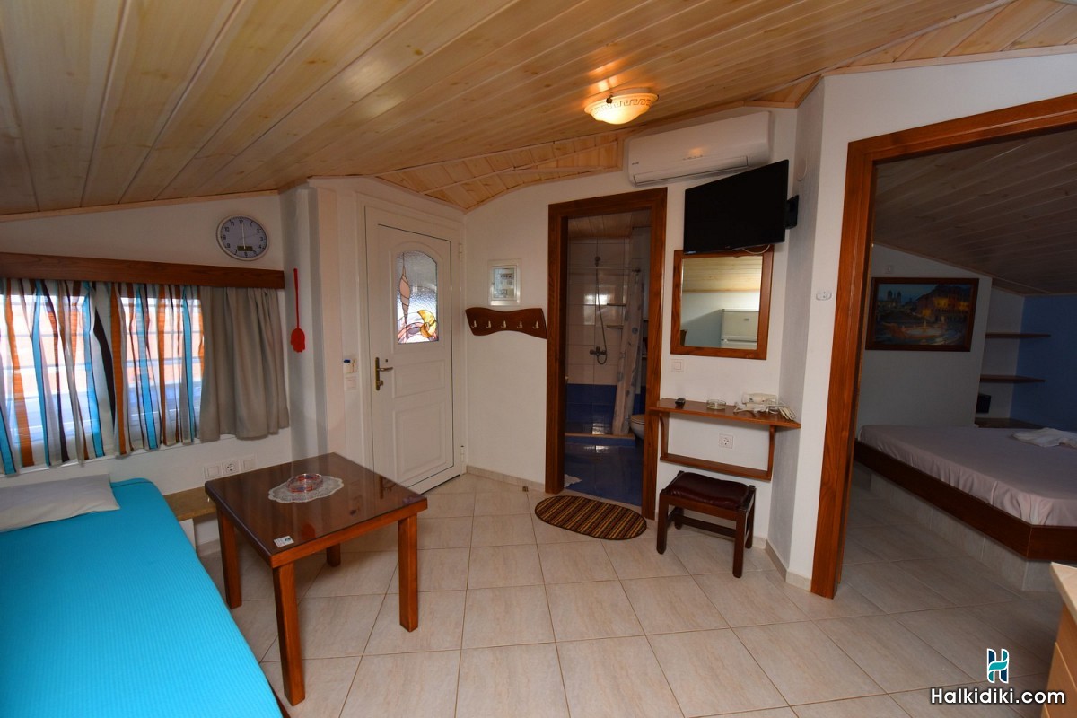 Haus Nikos, Διαμέρισμα με μερική θέα στη θάλασσα (5 άτομα)