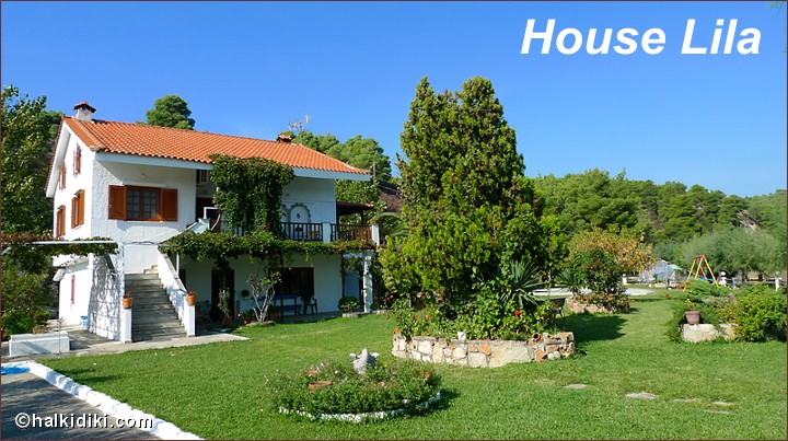 House Lila, Vourvourou, Sithonia, Chalkidiki, Griechenland