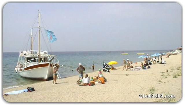 Lagomandra beach, Neos Marmaras, Halkidiki, Greece