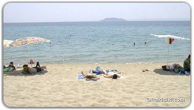 Lagomandra beach, Neos Marmaras, Halkidiki, Greece