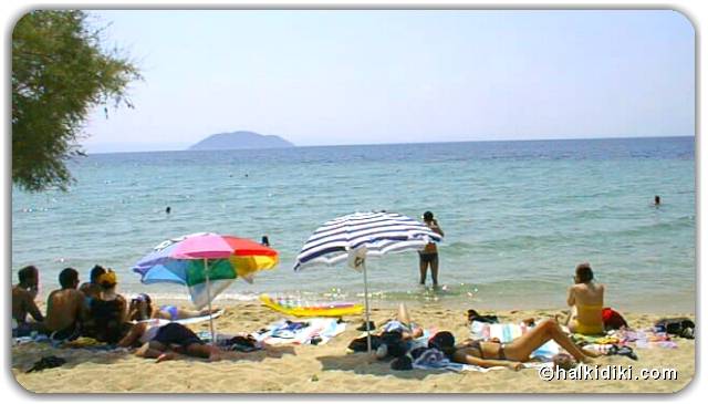 Neos Marmaras beach, Halkidiki, Greece