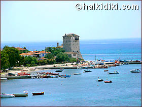 Ouranoupolis, Chalkidiki, Griechenland