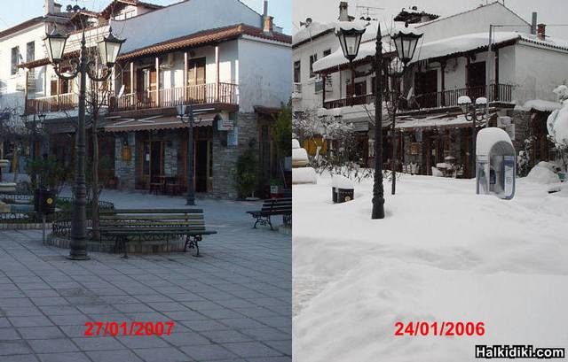 Agios Nikolaos square (Sithonia)