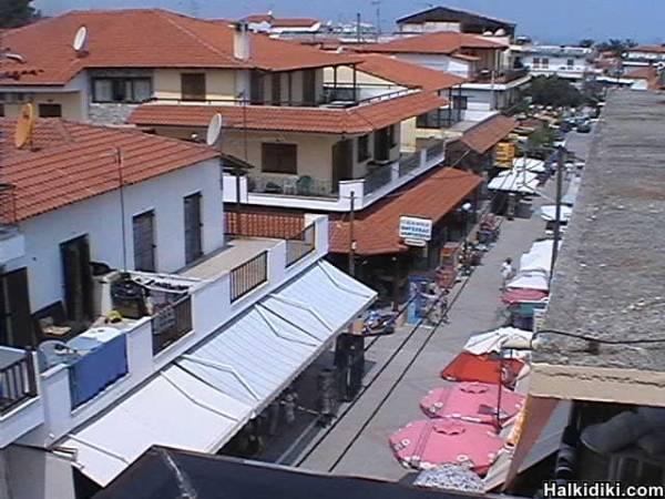 View from Tambos Hotel hanioti