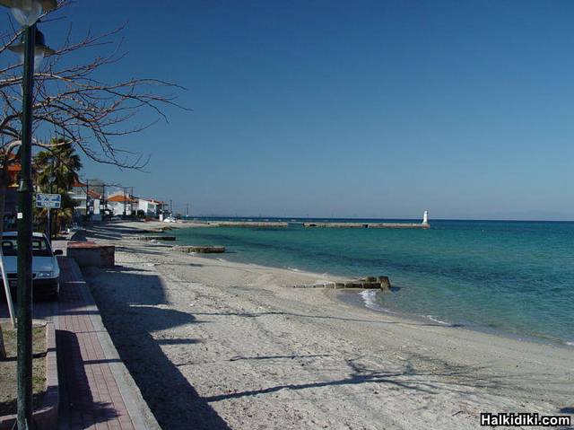 Pefkohori beach