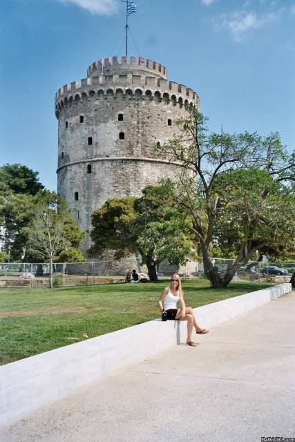 soph at white tower thessaloniki 2006