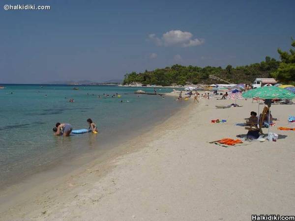 kalogria beach, nikiti, sithonia, halkidiki, greece