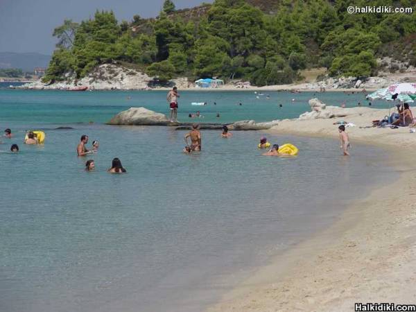 kalogria beach, Nikiti, Sithonia, Halkidiki, Greece