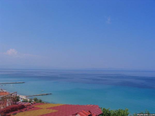 View of the calm and serene sea