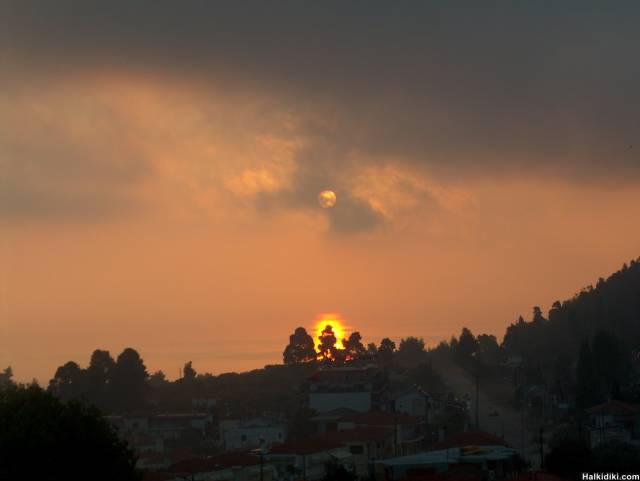 Sunrise in KRIOPIGI Today, October the 7th