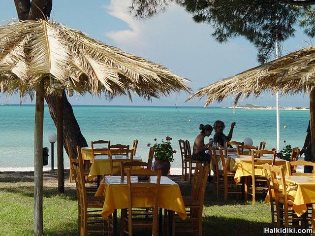 On the beach of Vourvourou