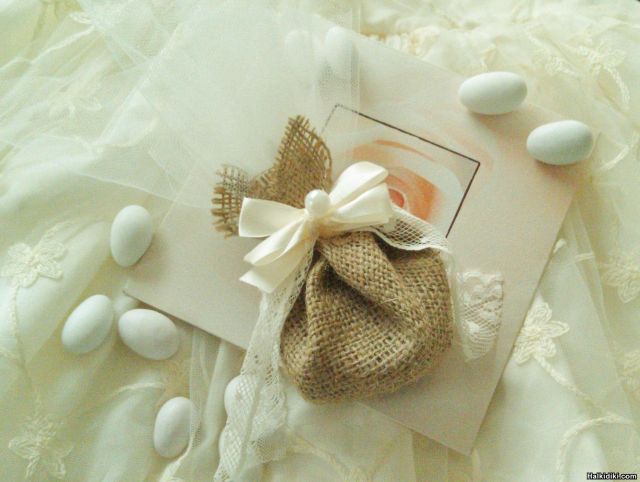 Handmade wedding favors