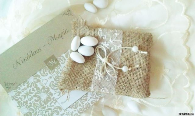 Handmade wedding favors