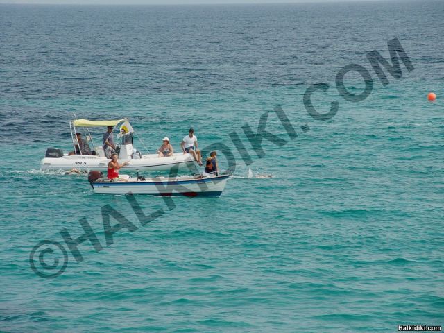 Swim round Diaporos island