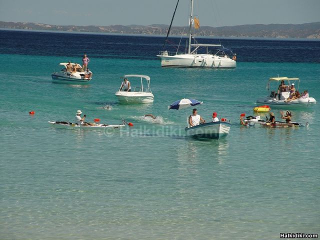 2nd Swim around Diaporos island - Finish line