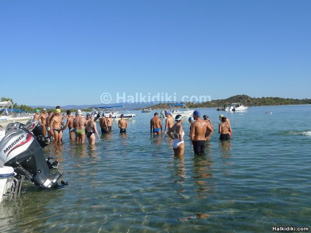 2nd Swim around Diaporos island