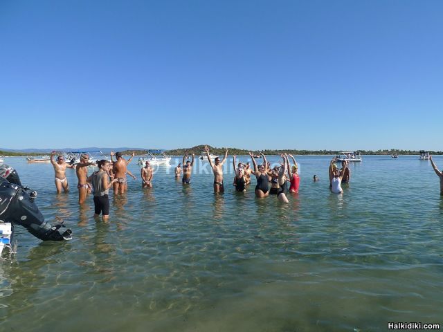 2nd Swim around Diaporos island