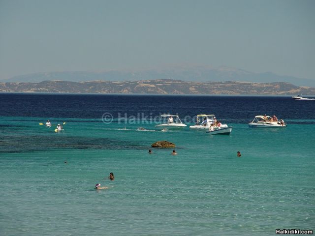 2nd Swim around Diaporos island - Finish line