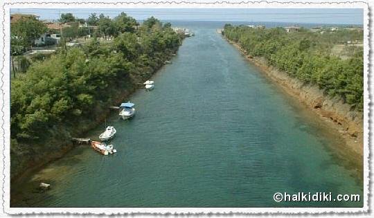 Canal of Nea Potidea