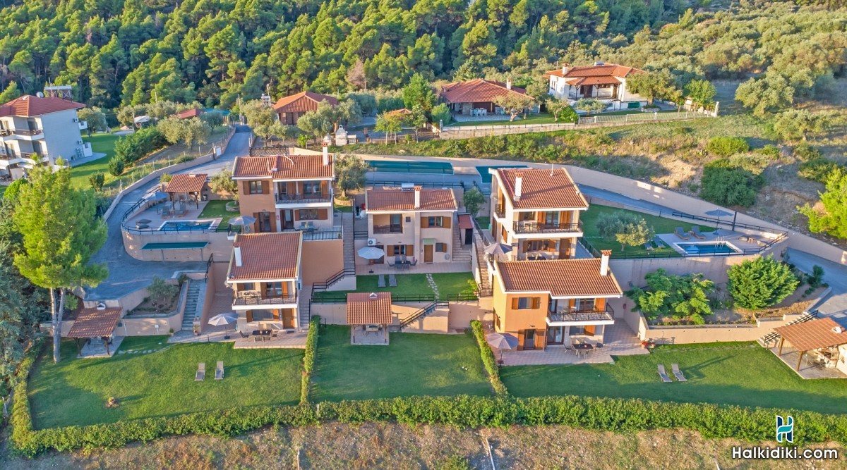 SeaView Villas, Πολυτελείς μονοκατοικίες στην Βουρβουρού, στη Σιθωνία