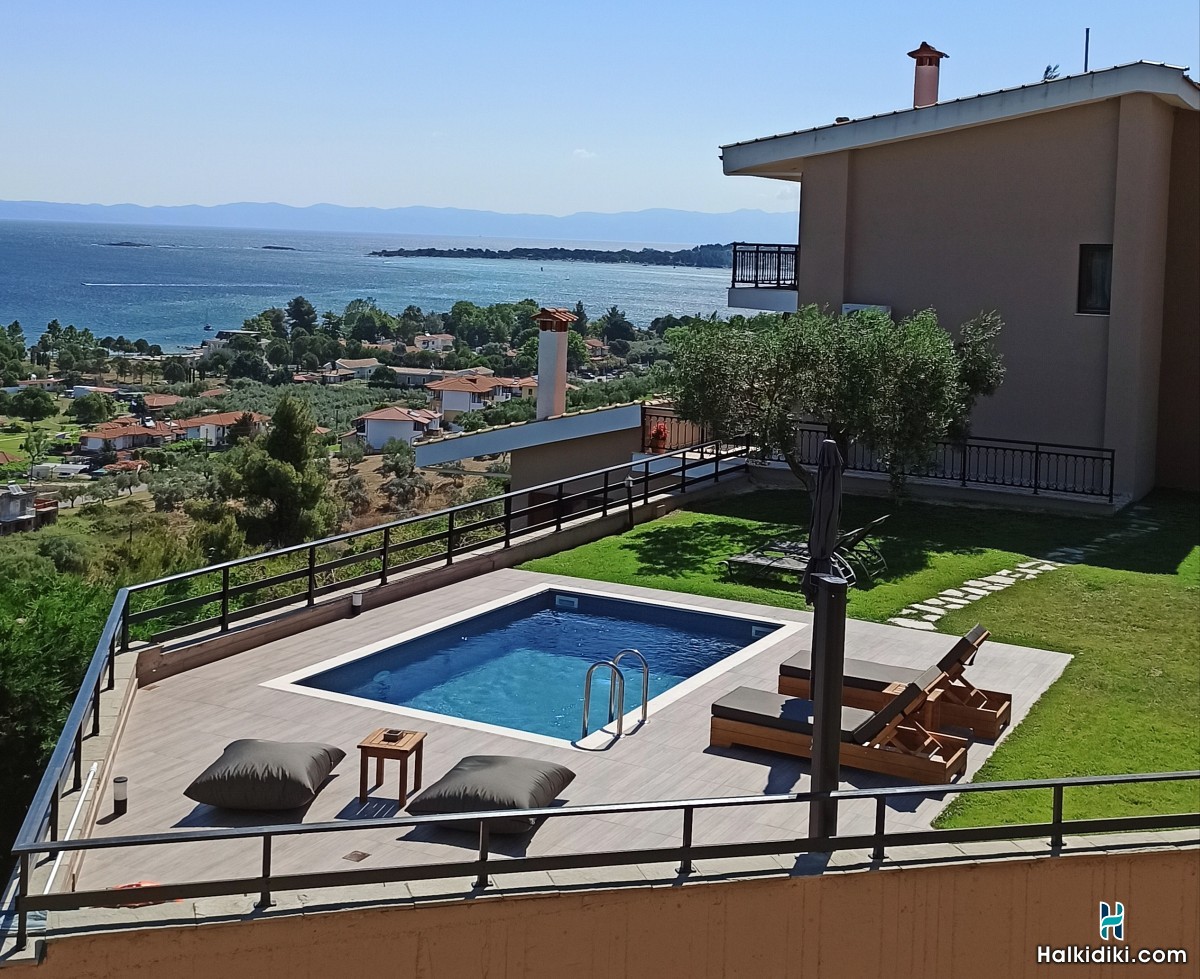 SeaView Villas, Πολυτελείς μονοκατοικίες στην Βουρβουρού, στη Σιθωνία