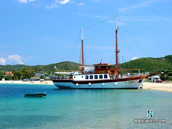 Φωτογραφίες της παραλίας Τορώνη στη Χαλκιδική