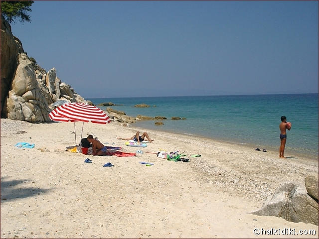 Fava Beach, Vourvourou, Halkidiki, Greece