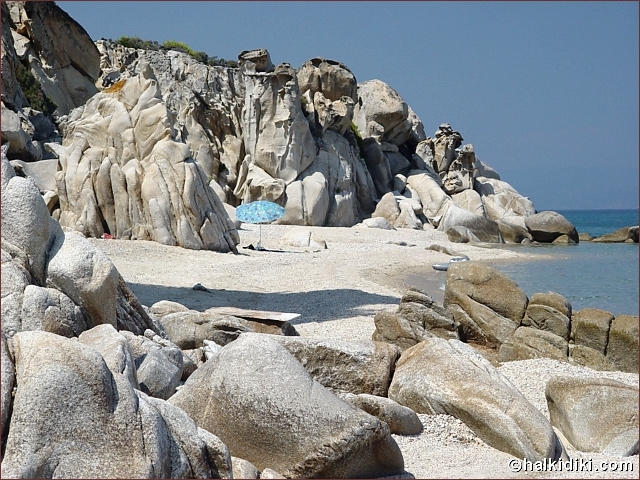 Fava Beach, Vourvourou, Halkidiki, Greece