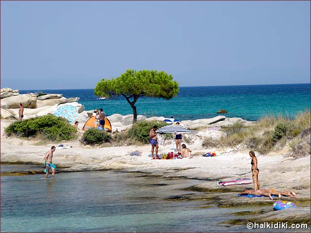 Karidi Beach, Vourvourou, Halkidiki, Greece